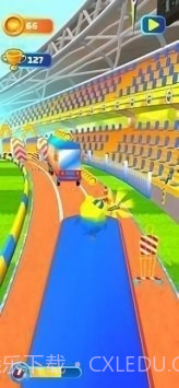小黄鸭跑酷截图3 小黄鸭跑酷截图3