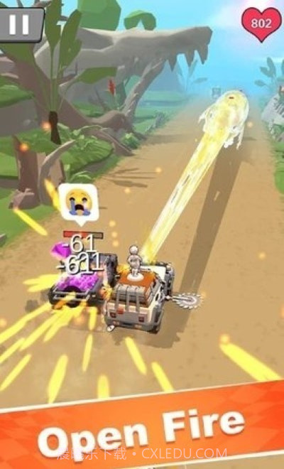 汽车狂飙打斗与赛车截图1