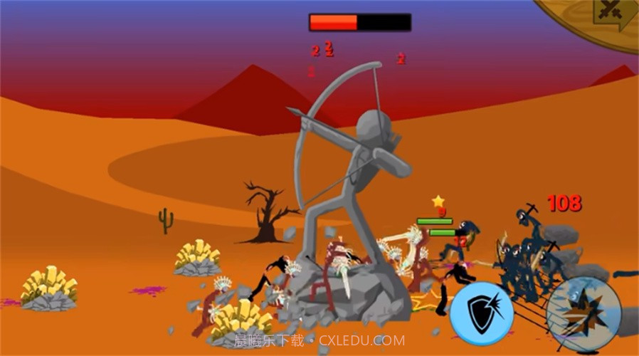 火柴人战争遗产紫色魔改版截图3 火柴人战争遗产紫色魔改版截图3