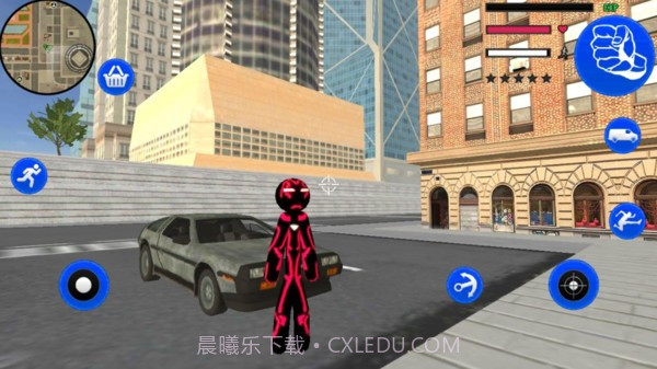 火柴人绳索红蜘蛛侠截图3