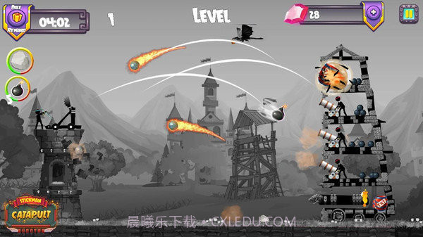 火柴人投石机射手截图2