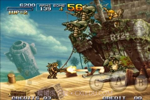 合金弹头3街机版截图1 合金弹头3街机版截图1