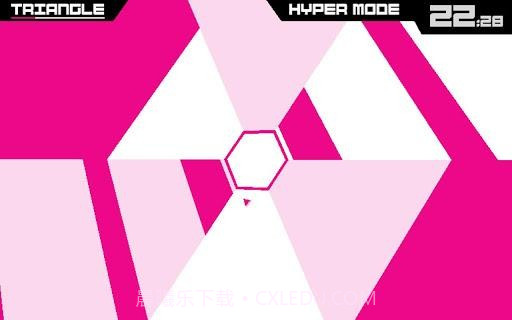 超级六边形 Super Hexagon截图2 超级六边形 Super Hexagon截图2