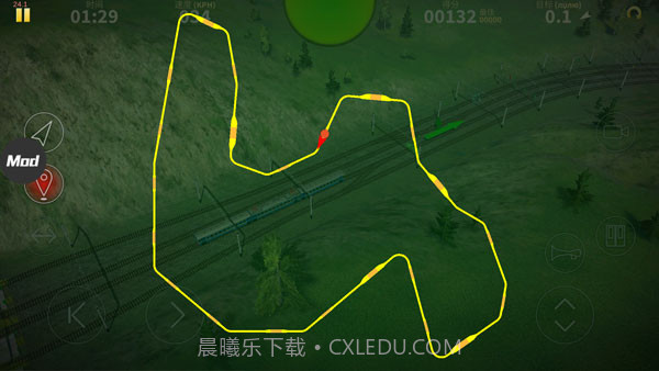 电动火车模拟器v0.801截图1 电动火车模拟器v0.801截图1