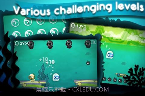 小水母找妈妈 Tiny JellyFish截图4 小水母找妈妈 Tiny JellyFish截图4