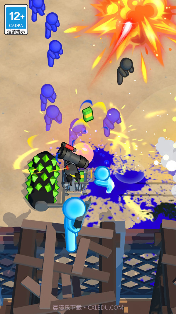 火柴人打丧尸截图2