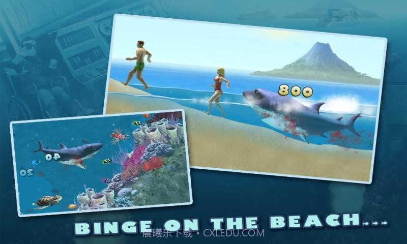 嗜血狂鲨3 Hungry Shark Part 3截图4 嗜血狂鲨3 Hungry Shark Part 3截图4