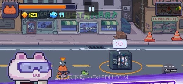 猫咪枪手大战僵尸截图3 猫咪枪手大战僵尸截图3