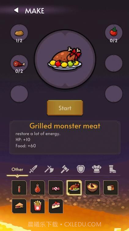 冒险与采矿RPG截图2