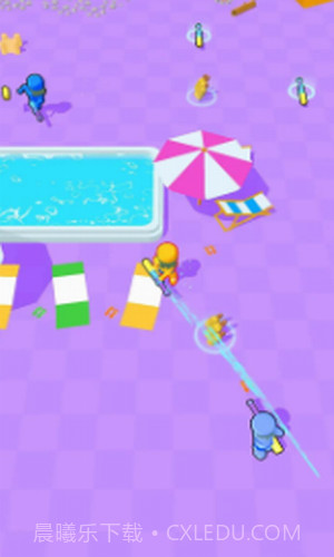 泳池水枪派对截图2