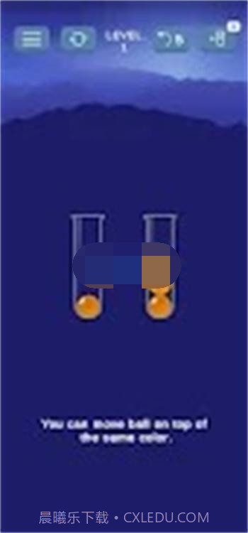 球排序拼图颜色截图1 球排序拼图颜色截图1