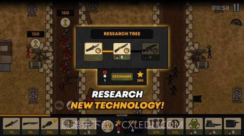 火柴人战壕截图2 火柴人战壕截图2