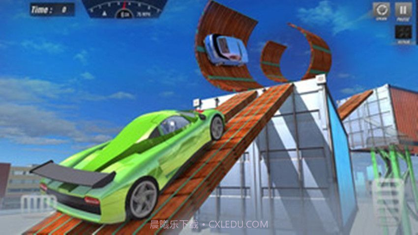 大脚怪特技赛车截图2