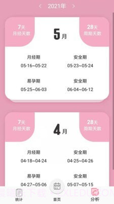 女生例假记录截图2 女生例假记录截图2