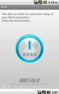 AOSS无线热点下载(AOSS Wi-Fi连线设定应用)V2.2.4 安卓汉化版截图1