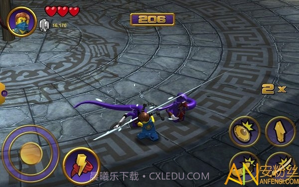 乐高忍者元素之战手游截图1 乐高忍者元素之战手游截图1