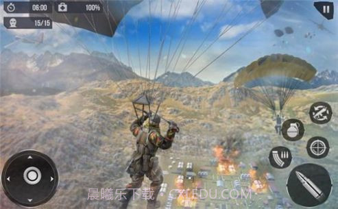 士兵英雄突击战争截图3