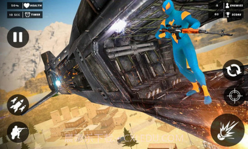 绳索英雄城市对狙截图2 绳索英雄城市对狙截图2