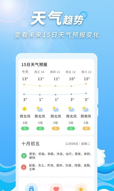 极速天气预报通截图2 极速天气预报通截图2