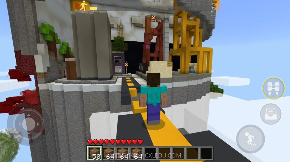 螺旋塔跑酷截图3 螺旋塔跑酷截图3