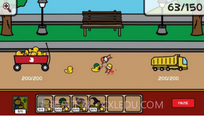 疯狂小鸭战争截图1 疯狂小鸭战争截图1