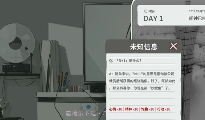 N+1失业青年新生活手游(N1Plus:失业模拟器)截图1 N+1失业青年新生活手游(N1Plus:失业模拟器)截图1