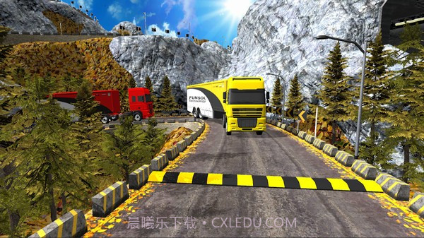 卡车货运驾驶模拟器截图1