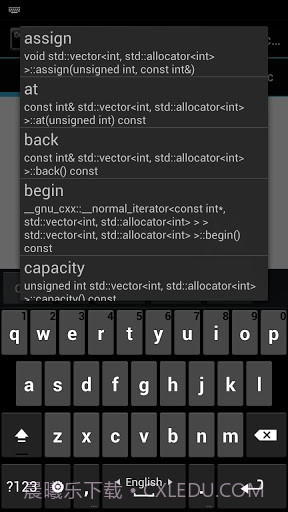 C++编译器 C4droid (C/C++ compiler)截图5 C++编译器 C4droid (C/C++ compiler)截图5