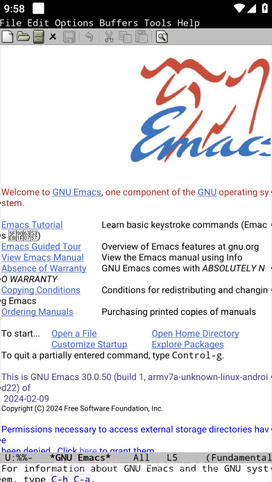 emacs编辑器截图2 emacs编辑器截图2