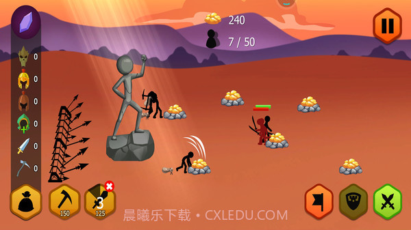 火柴人战争2无敌版截图2