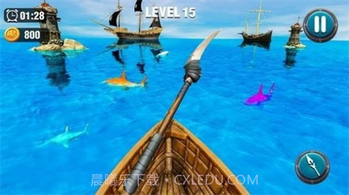 野生鲨鱼猎人截图2