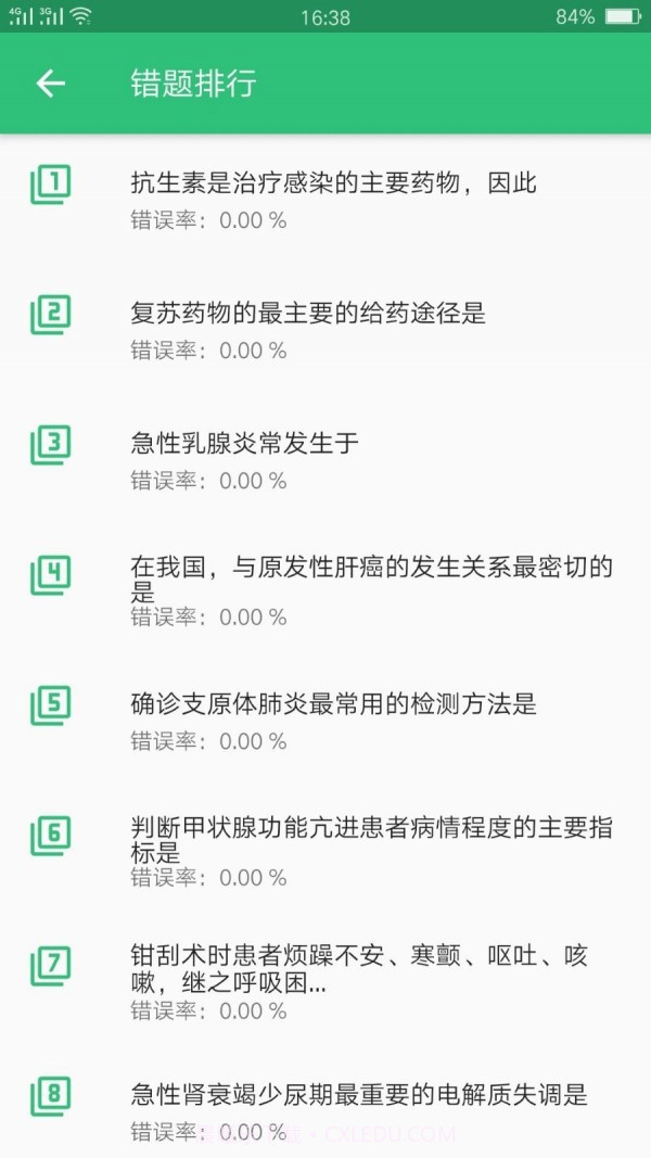 主管护师社区护理学截图2 主管护师社区护理学截图2