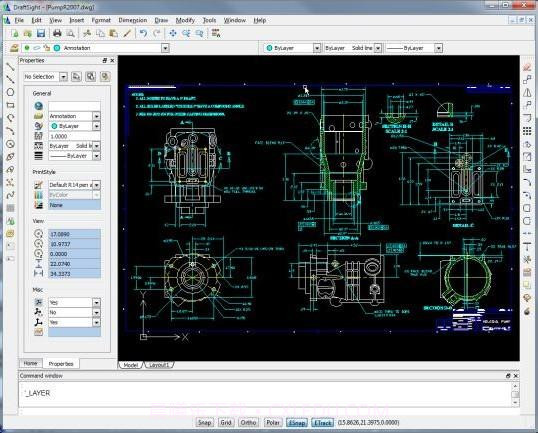 DraftSight 2018 sp3截图1 DraftSight 2018 sp3截图1