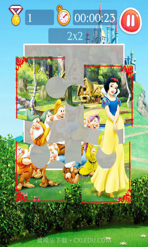 白雪公主儿童拼图截图2 白雪公主儿童拼图截图2