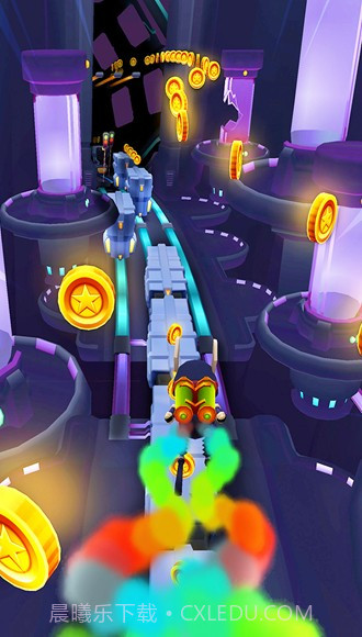 地铁跑酷空间站叶烸原创截图2 地铁跑酷空间站叶烸原创截图2