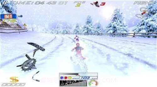 极限雪地骑行赛截图1 极限雪地骑行赛截图1