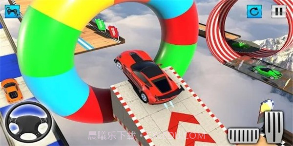 极限坡道赛车特技赛截图2