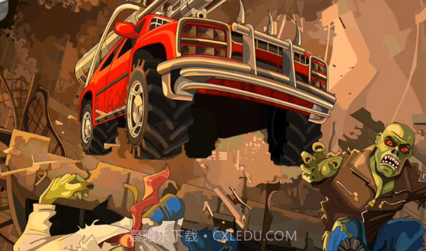 用车撞僵尸路杀启示录截图3