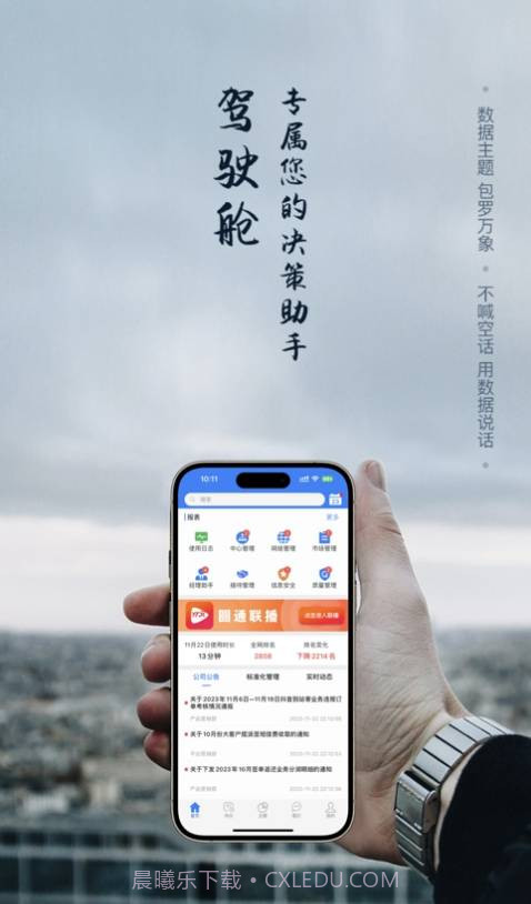 圆通管理驾驶舱截图3