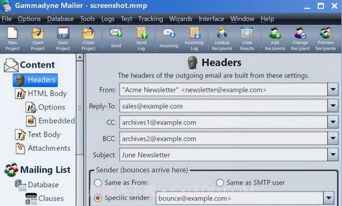 Gammadyne Mailer截图2