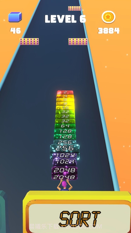 2048合并冲刺截图2 2048合并冲刺截图2