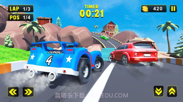 儿童赛车游戏2020截图2