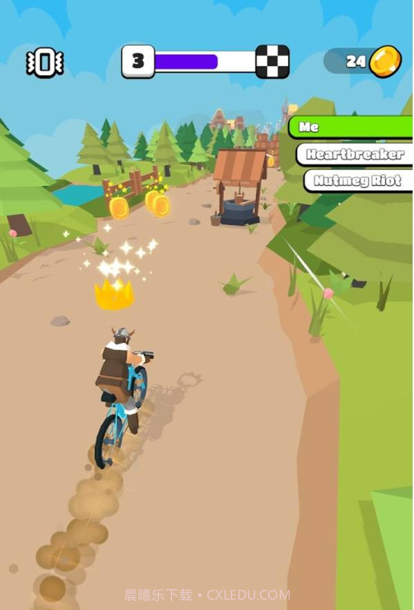 疯狂自行车大作战截图1