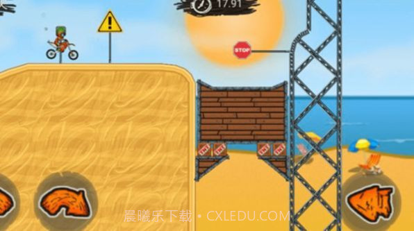 特技小摩托截图1 特技小摩托截图1