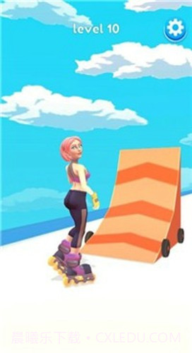 翻滚轮滑坡道截图3