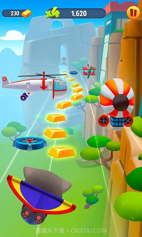 Talking Tom Gold Run截图2