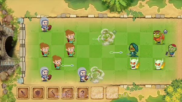 合并大师英雄大战僵尸截图1 合并大师英雄大战僵尸截图1