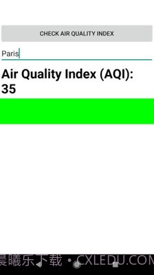 空气质量指数截图1 空气质量指数截图1