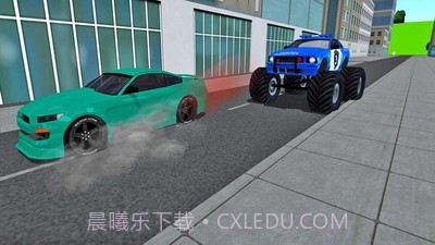 警察卡车驾驶模拟器截图2