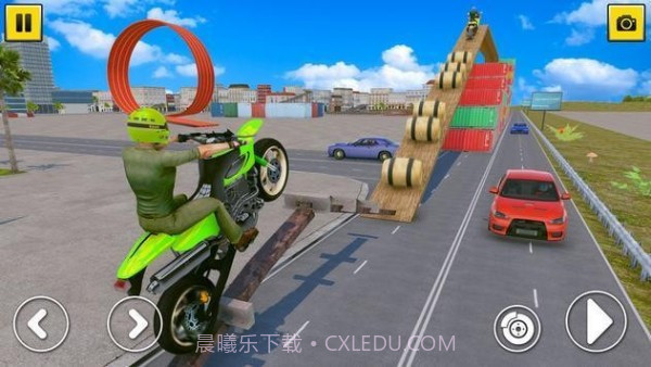 摩托车特技赛2021截图2